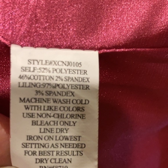 EUC Vintage NY Collection Hot Pink Full Length Button Down Coat Size XL - Picture 13 of 13